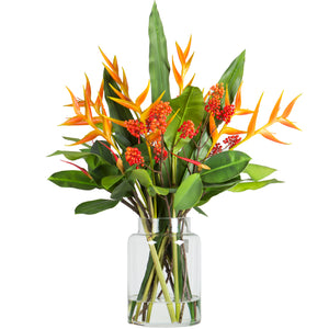 Heliconia / Fire Berry - Large